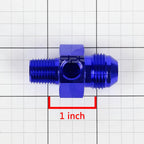 8-An Flare to 1/4" NPT Fitting Coupler Adapter for Fuel Oil Water Port