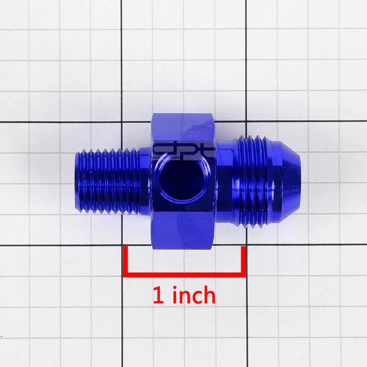 8-An Flare to 1/4" NPT Fitting Coupler Adapter for Fuel Oil Water Port