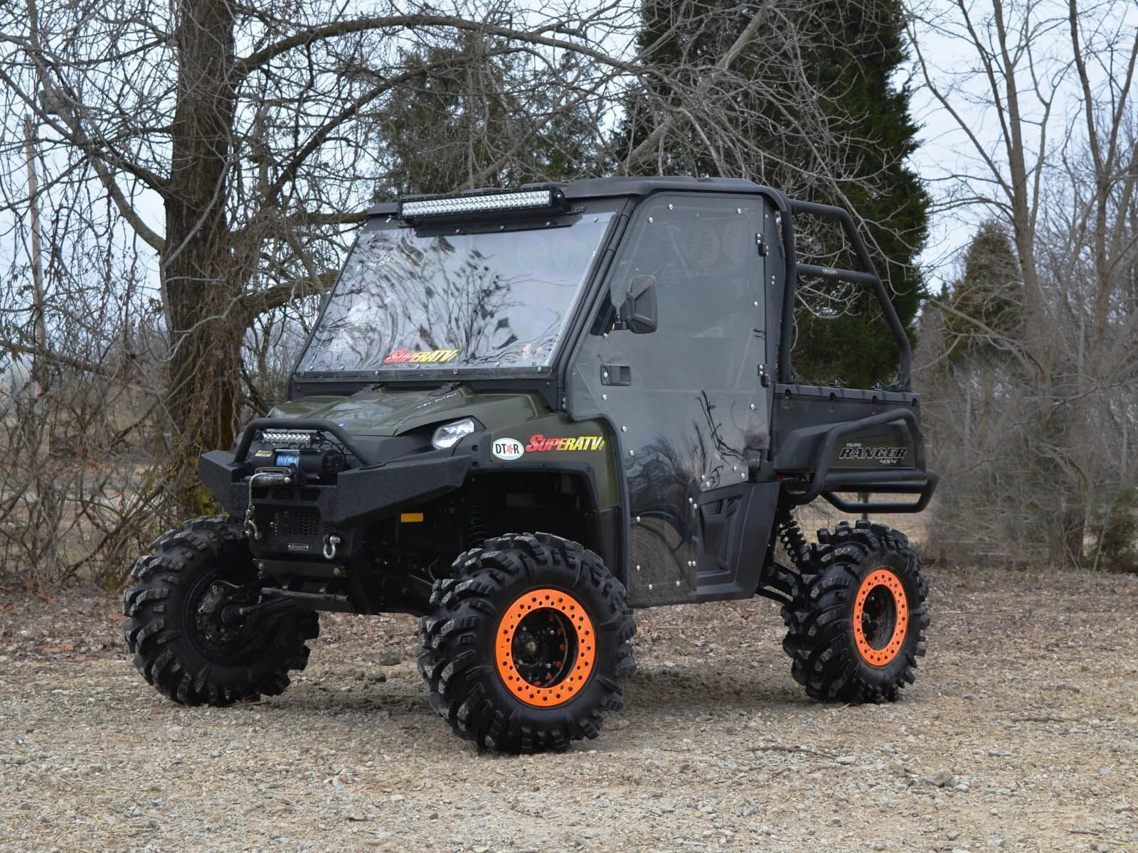 Scratch Resistant Full Cab Doors for Polaris Ranger 570 / 800 XP (2010–2021)