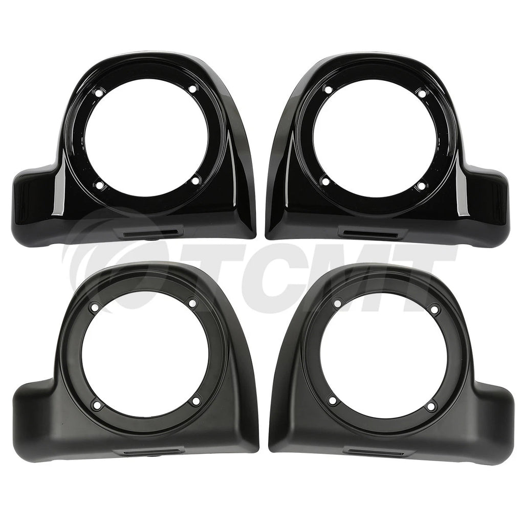 Fairing Lower Speaker Boxes for Harley Touring Models (2014–2024) - Matt/Gloss Black