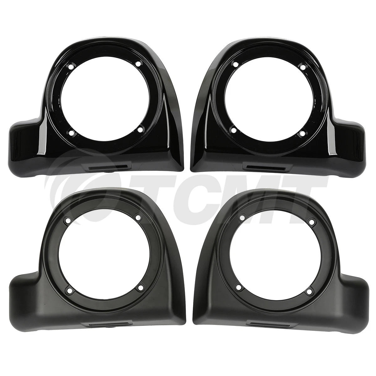 Fairing Lower Speaker Boxes for Harley Touring Models (2014–2024) - Matt/Gloss Black