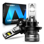 H13 LED Headlight Bulbs for NOVSIGHT (6500K, 40000LM, CANBUS)