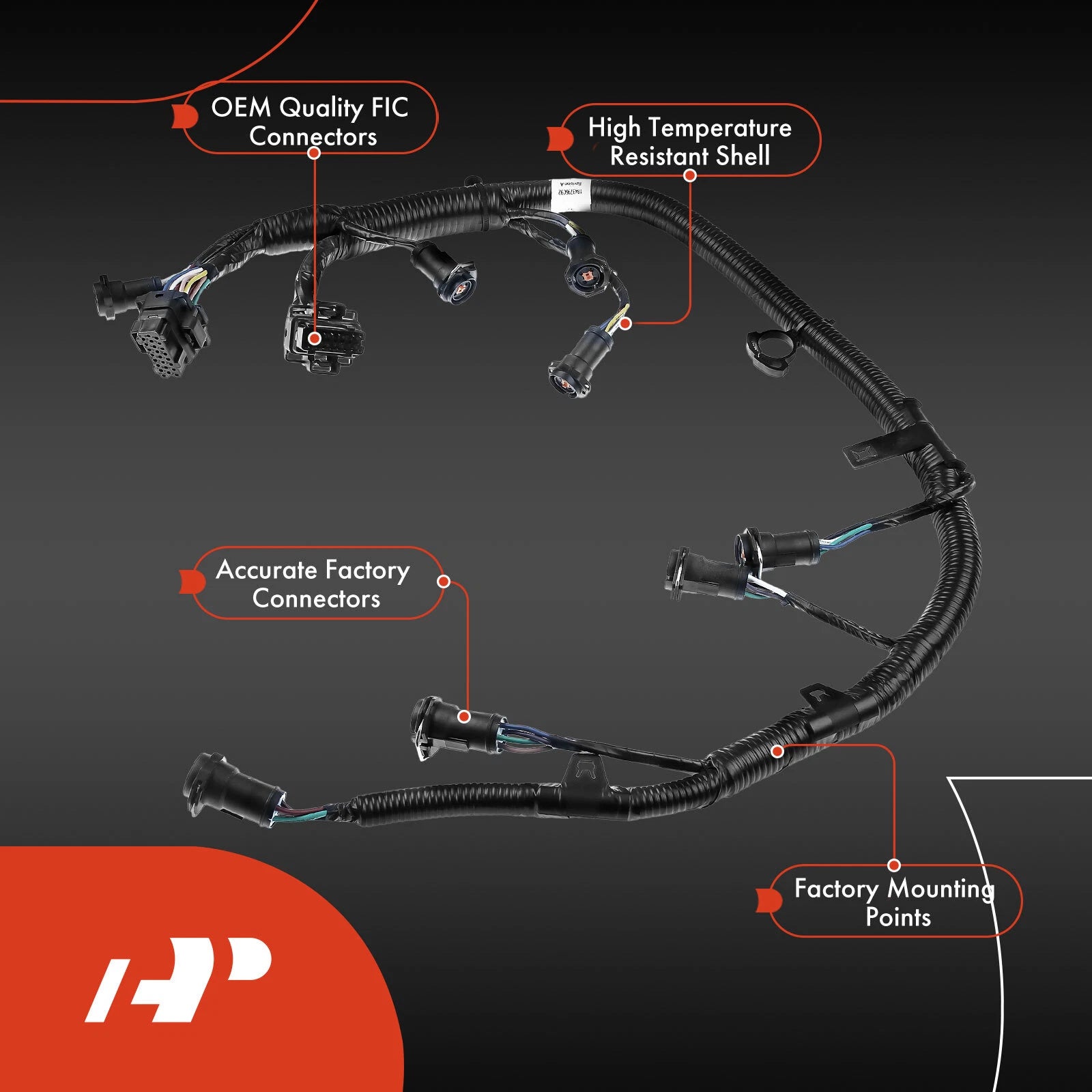 Fuel Injector Wiring Harness for Ford 6.0L Powerstroke (2003)