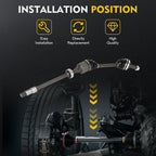 Front Passenger Side CV Axle Shaft for Lexus GS300 GS350 IS250 IS350