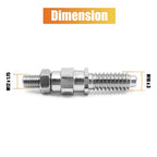 Silver Tone Tow Hook Bar Screw for BMW E Series