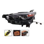 Set of 2 Halogen Headlight Headlamps for Mazda CX-3 (2016–2022)