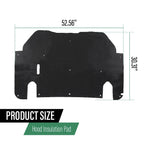 Hood Insulation Pad & Clips for Ford Ranger (1993–1997)