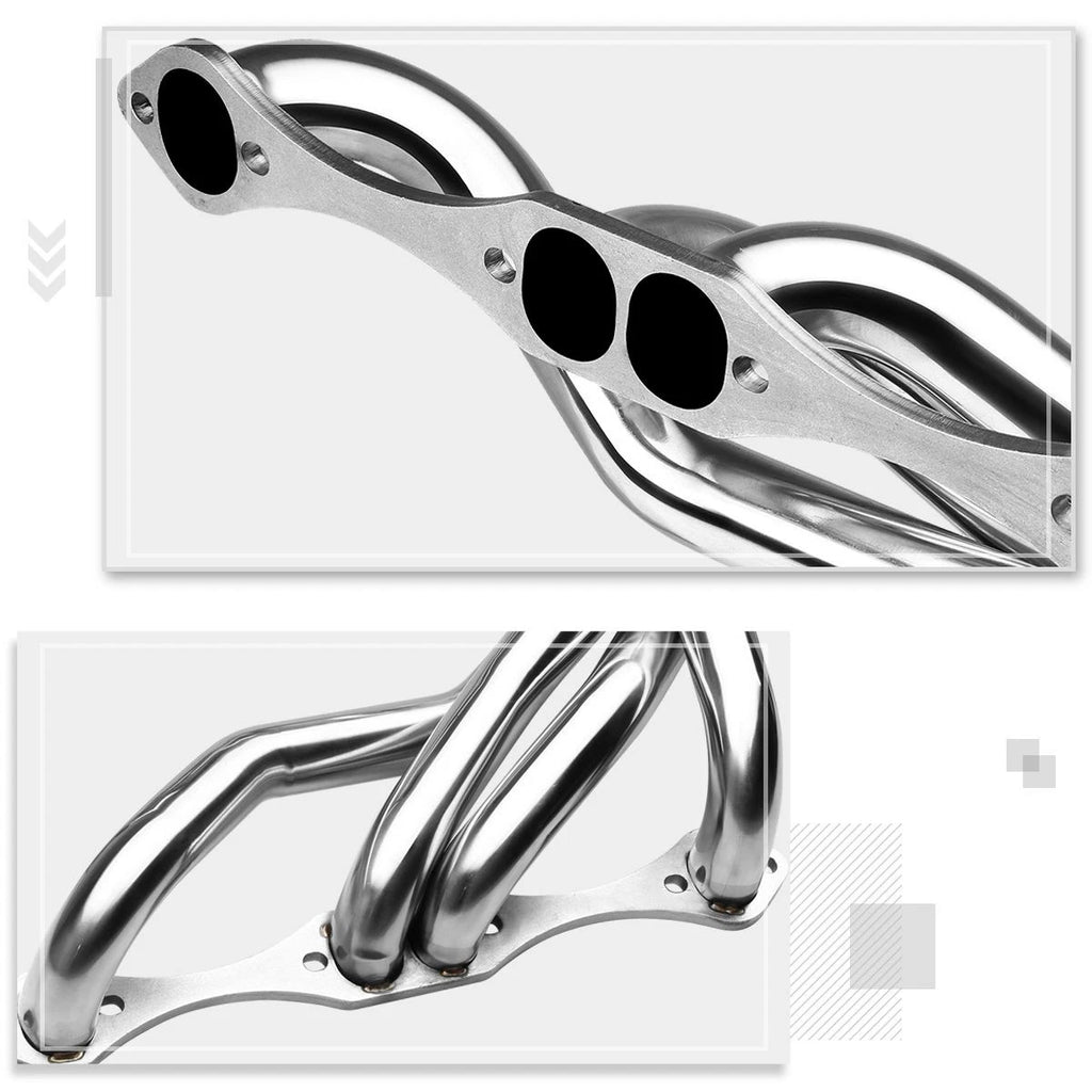 Stainless Steel Clipster Exhaust Header for Chevy SBC Small Block (A/F/G Body)