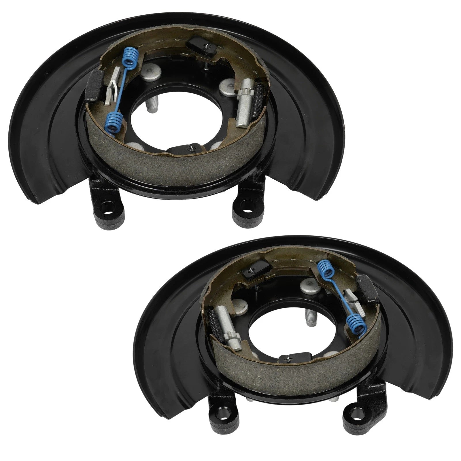 Set of 2 Rear Brake Backing Plates for Ford F-350 (2005–2012) 926-272 926-273