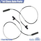 Set of 2 ABS Wheel Speed Sensors for BMW 128i 323i 325i (2007–2011)