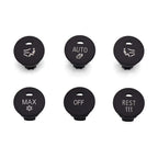 1 Set A/C Panel Switch Button Cover for BMW 5 Series E63 E60 E64 (2003–2010)