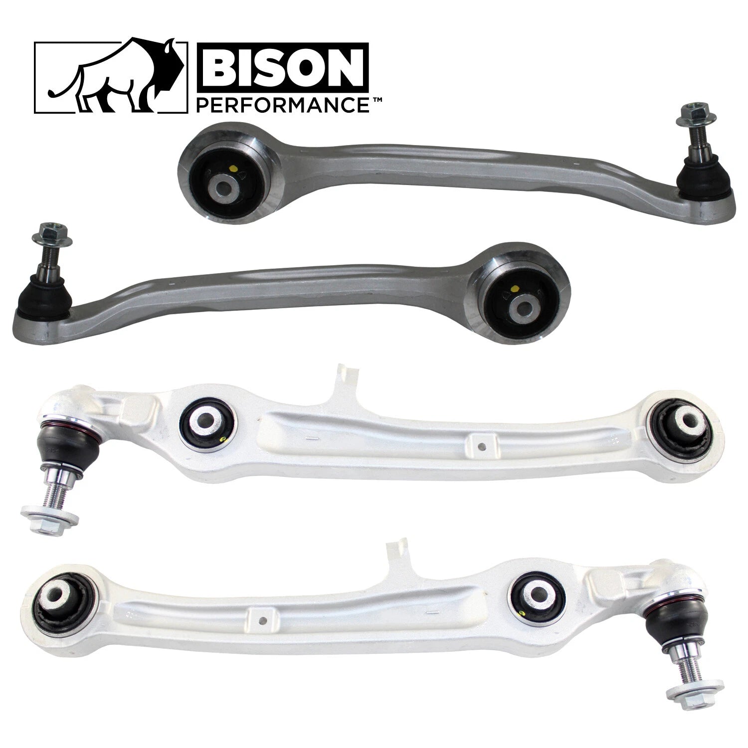4pc Control Arm Kit for Audi A6, S6 (2012–2018)