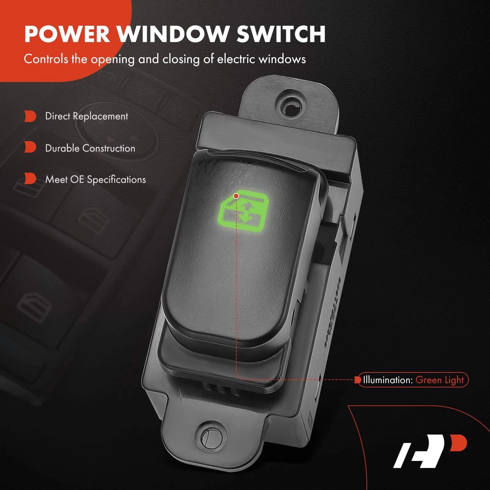 Rear Left Power Window Switch for Kia Rondo (2010)
