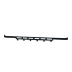 Front Lower Valance Panel Replacement Black Textured Plastic for Kia Seltos (2021–2024)