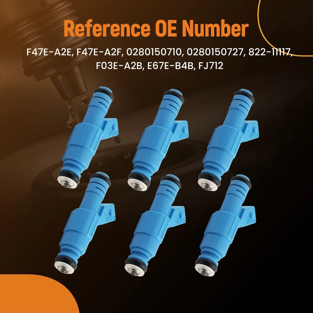 Fuel Injectors for Ford Thunderbird Cougar 3.8L V6 (1986–1989)