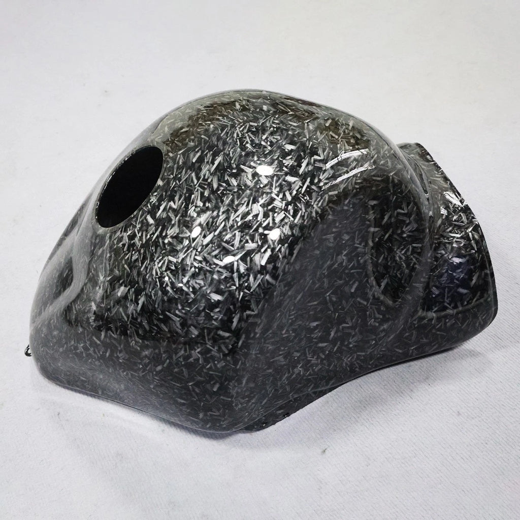 Forged Carbon Fiber Gas Fuel Tank Cover for Suzuki Hayabusa GSX1300R (1999–2007)
