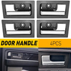 Set of 2 Inside Black Door Handles for Ford F150 (2009â2014)