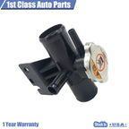 Radiator Coolant Filler Neck + Cap for Mitsubishi Lancer (2008–2015)