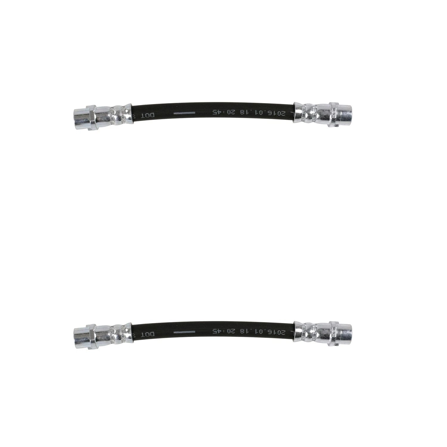 Set of 2 Rear Inner Brake Hydraulic Hoses for Audi 90 Quattro (1990–1995)
