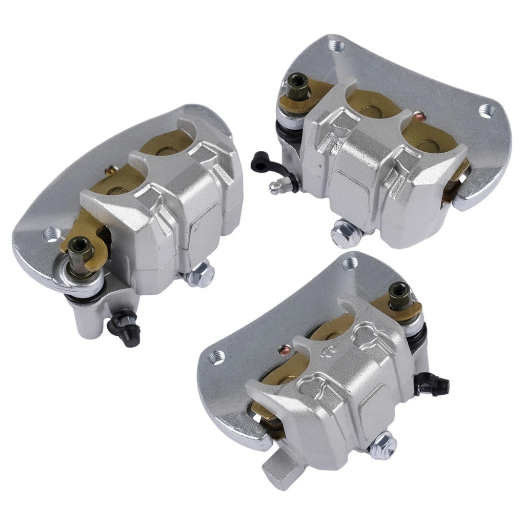 Set of 2 Front & Rear Brake Calipers with Pads for Can-Am Commander 800 (2011-2020)