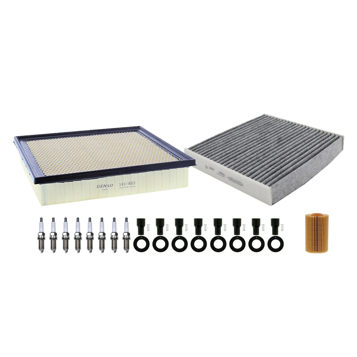 Tune Up Kit with NGK 8 Spark Plugs & Boots for Toyota Sequoia Tundra (2000–2023)