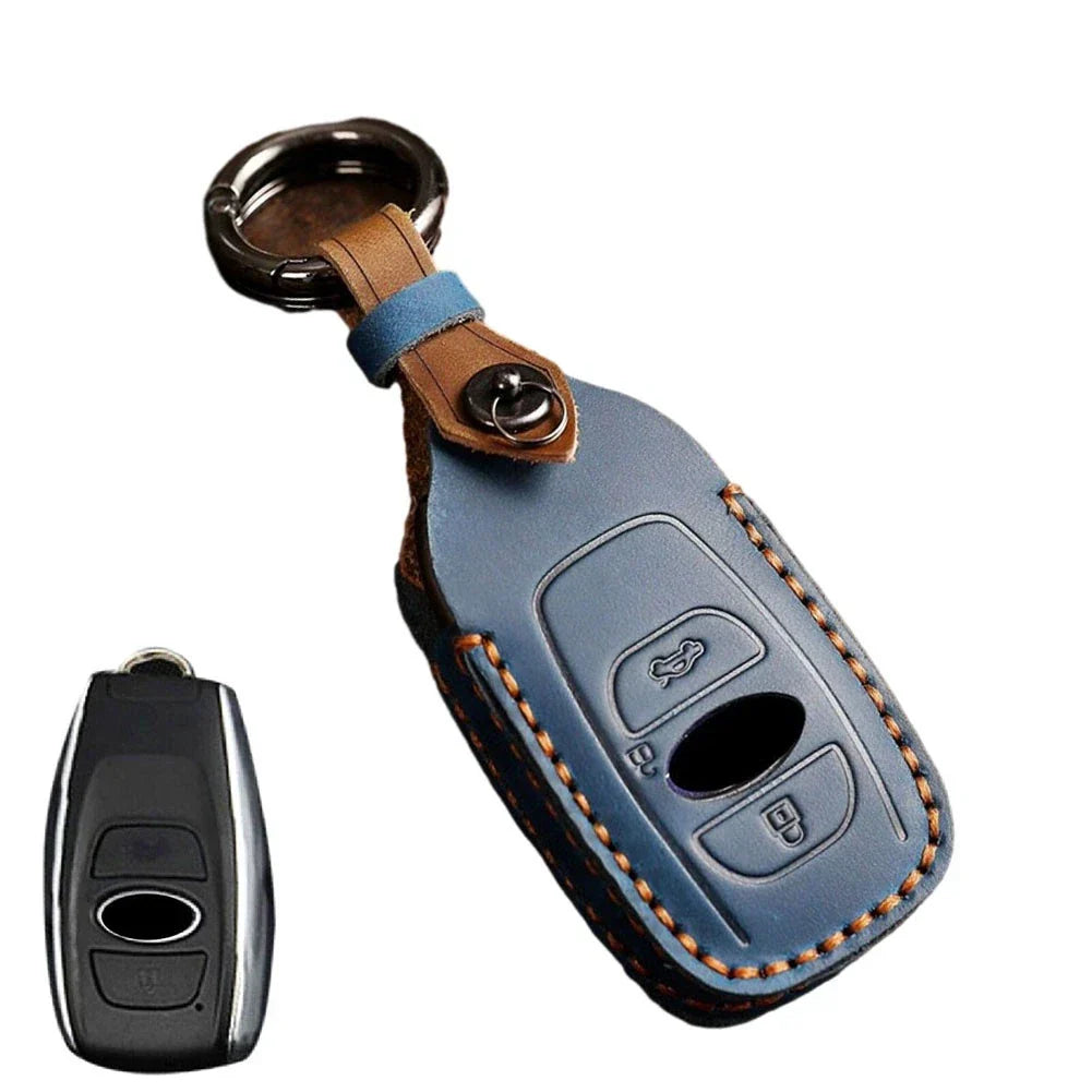 Anti-drop Car Key Cover Flip Key Case 3 Buttons for Cars