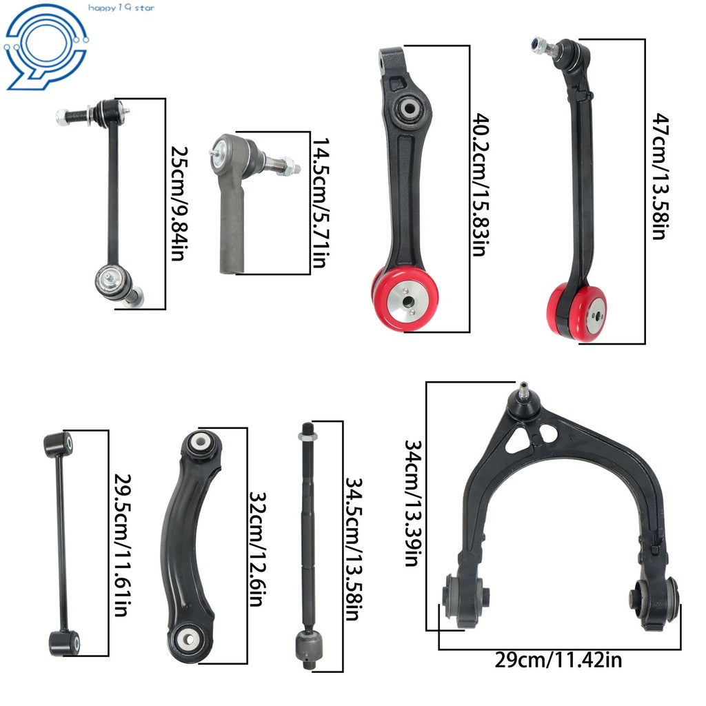 20PC Suspension Control Arm Kit for Chrysler 300 Dodge Charger Challenger (2005–2010)