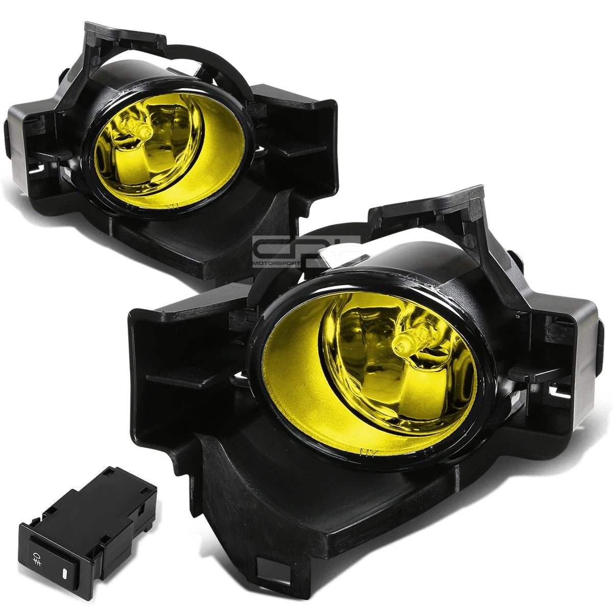 Fog Light Lamp + Switch for Nissan Altima 4-Door (2010–2012) L32A Yellow Lens