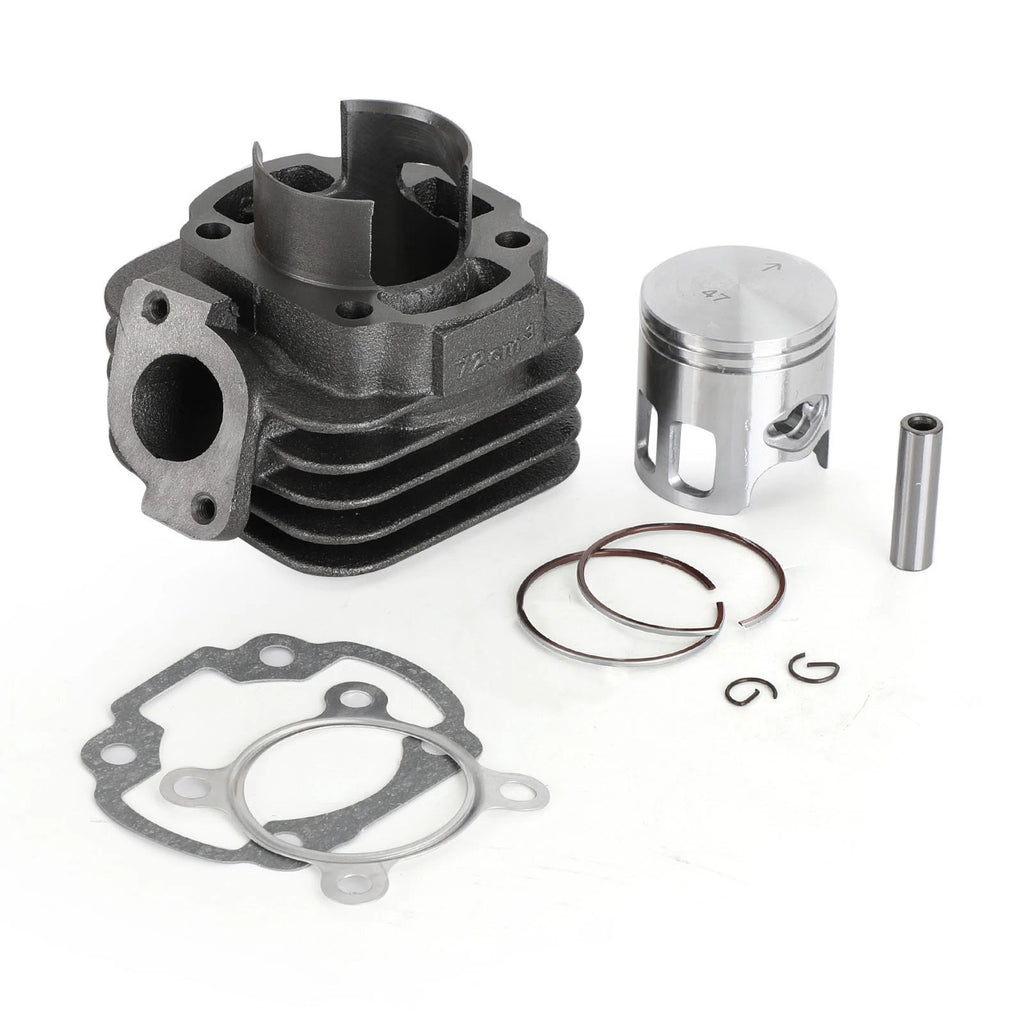 70cc Big Bore Cylinder Kit for Yamaha JOG Zuma 50cc (2 Stroke, 1E40QMB)