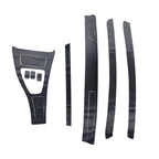 15 x Carbon Fiber Interior Vinyl Decals for BMW 3 Series E90 E92 E93 (2007-2013)
