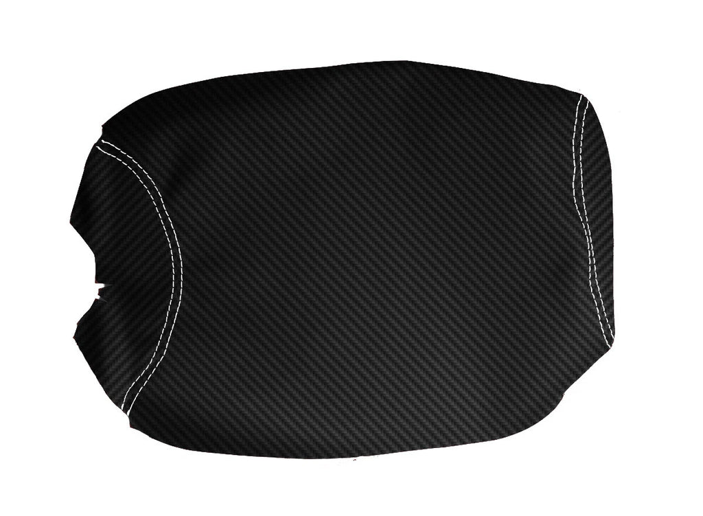 Carbon Fiber Console Lid Armrest Cover for Lexus LS460 (2007–2016)