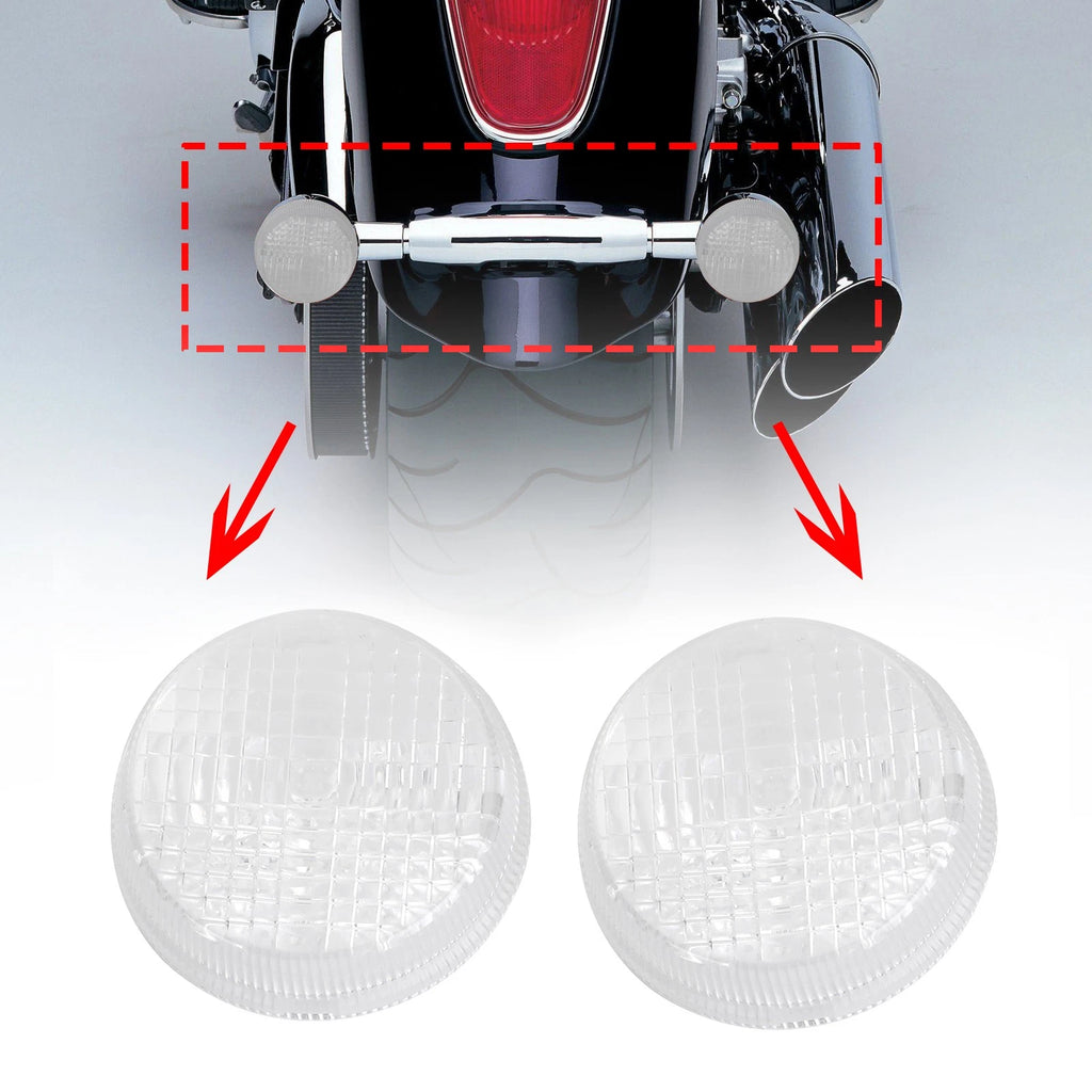 Turn Signal Light Lenses Cover for Honda Shadow Spirit VT750 (2001–2007)