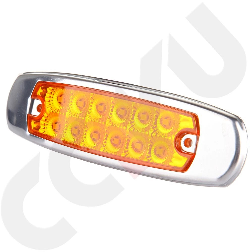16x LED Side Marker Lamp for Freightliner Truck Trailer (Year Range)