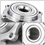 Set of 2 Wheel Bearings & Hubs for Mitsubishi Galant/Eclipse (2004–2012)
