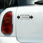 1 x Auto Door Caution Do Not Pull Decal Sticker for Car