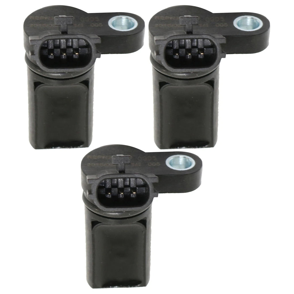Set of 3 Camshaft Position Sensors for Nissan NV2500 NV3500 Armada Titan M45 Q45