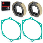 4X Brake Shoes Springs Gasket Kit for John Deere 650 670 (CH15066 CH20140)