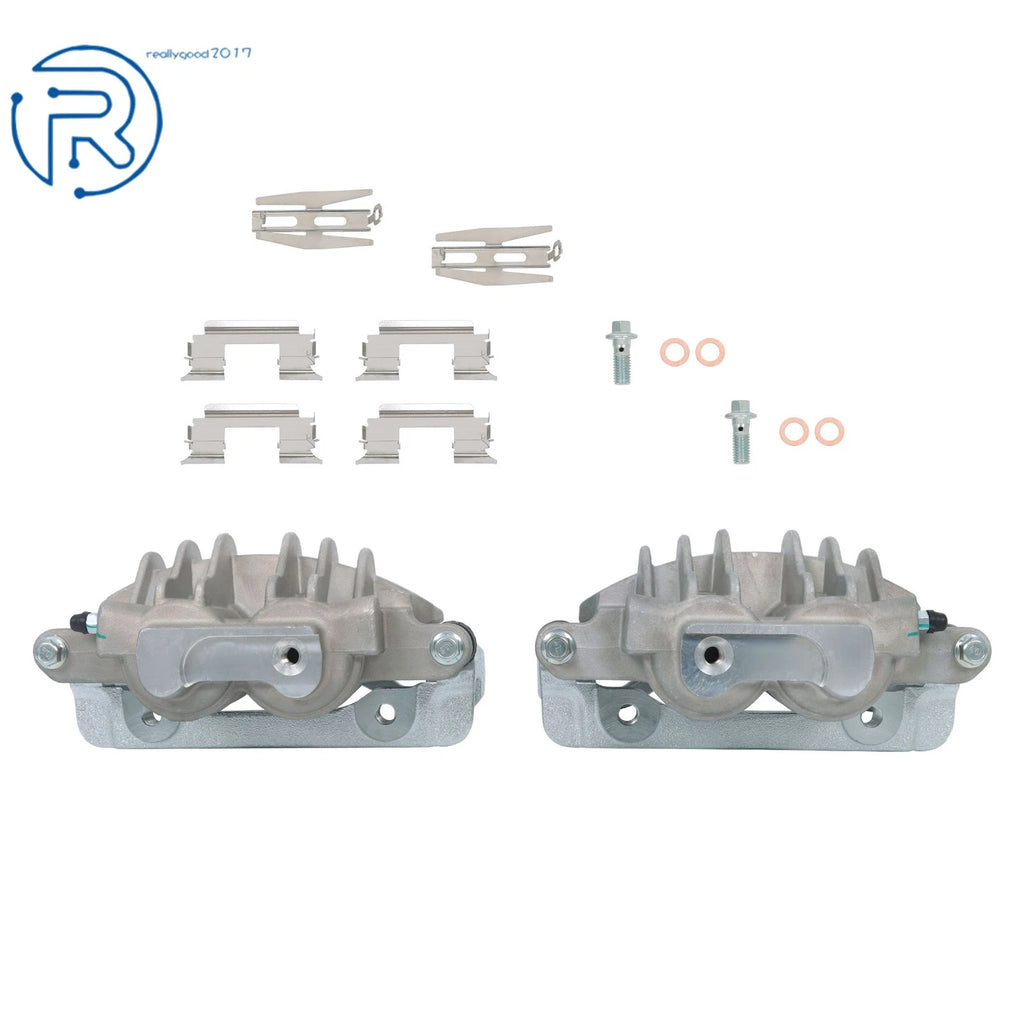 2X Disc Brake Calipers w/ Bracket for Ford Mustang (2018–2023) 18-B4838