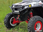 SuperATV Sport Front Bumper for Polaris RZR 570 (2012–2023) - Wrinkle Black