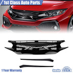 Honeycomb Mesh Grille for Honda Civic Si Hatchback (2016–2021)