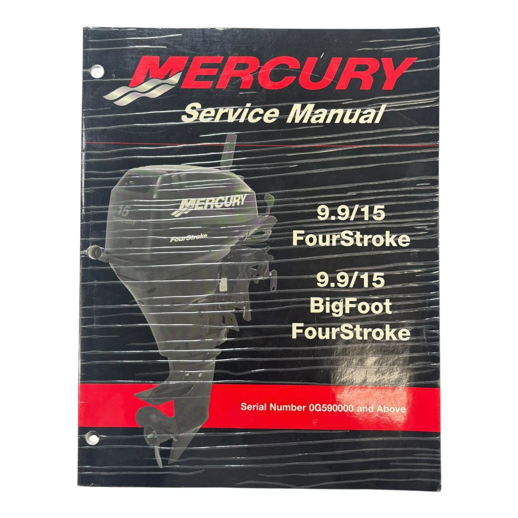 Service Manual for Mercury 9.9/15 BigFoot FourStroke (2002) 90-856159R02