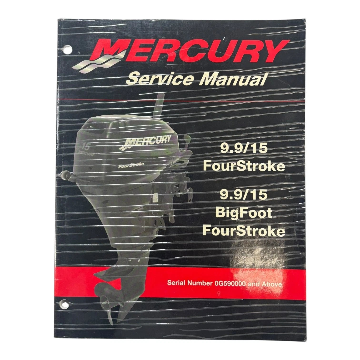 Service Manual for Mercury 9.9/15 BigFoot FourStroke (2002) 90-856159R02