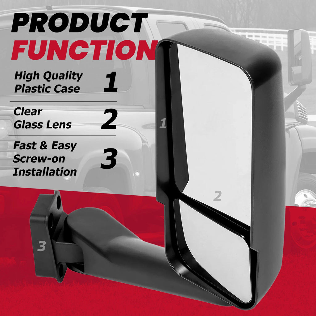 Passenger Side Door Mirror for Chevrolet C4500 Kodiak/GMC C5500 (2003–2009)