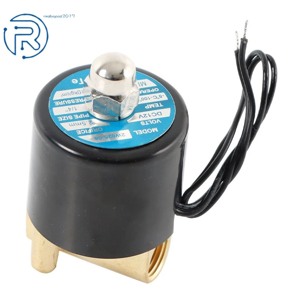 Solenoid Valve for Air Water Gas Oil (220V DC)