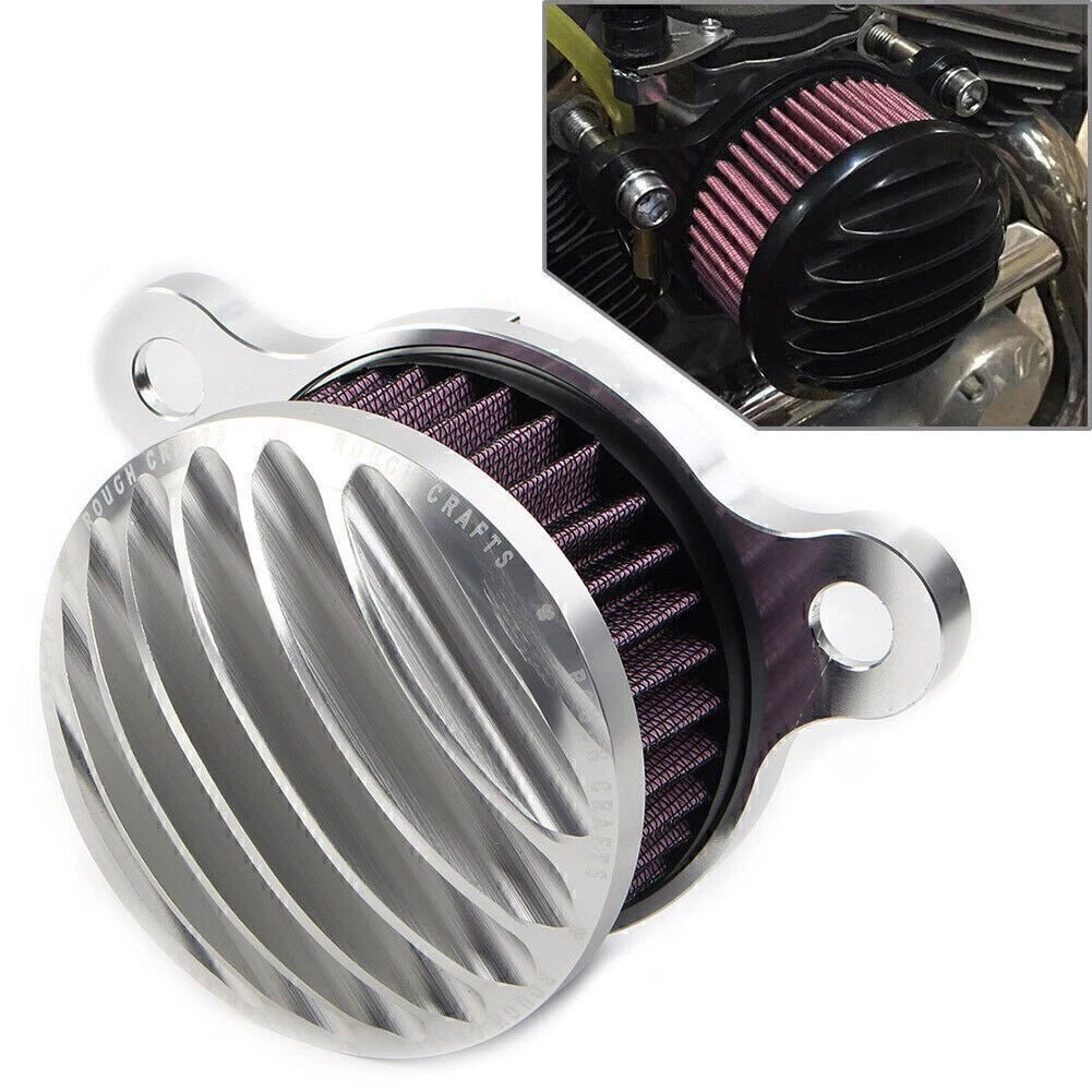 Chrome Air Cleaner Intake Filter for Harley Sportster XL883 1200 (2004–2023)