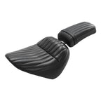 Driver Passenger Cushion Seat for Harley Softail FXBB FXST (2018–2024) Black
