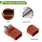 Fuel Injection Pressure Sensor No.0261545050 for Audi A3 1.4 TFSI (2007–2012)