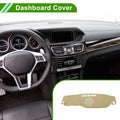 Dashboard Cover for Mercedes-Benz E-Class (2017–2021) Polyester Beige
