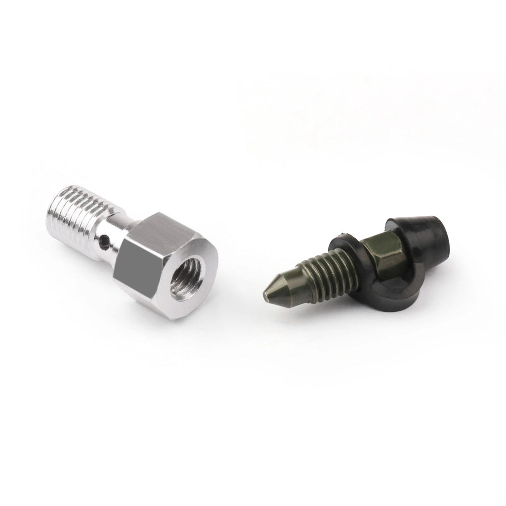 M10 X 1.25mm Brake Bleeder Nipple Caliper Bleed Screw Valve #8 for Motorcycle