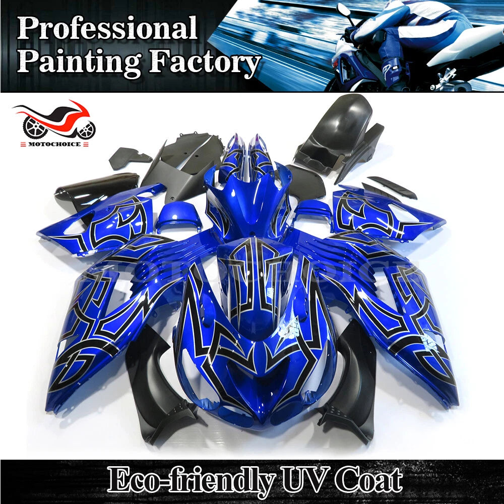 Bodywork Fairing Kit for Kawasaki Ninja ZX14R (2006–2011) - ABS Injection